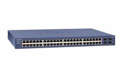NETGEAR GS748T Managed L2+ Gigabit Ethernet [10/100/1000] Blue 