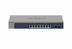 NETGEAR 8-Port Multi-Gigabit/10g Ethernet Ultra60 PoE++ Smart Managed Pro Switch with 2 SFP+ Ports [MS510TXUP] 