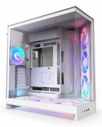NZXT H9 Flow RGB+ Midi Tower White 