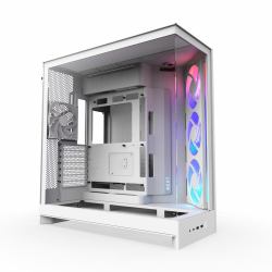 NZXT H9 Flow RGB Midi Tower White 