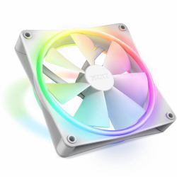 NZXT F140 RGB DUO Fan 14 cm White 1 pc[s] 