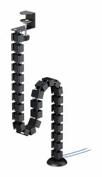Neomounts ADS06-131BL Cable spine - clamp-on design - universal 