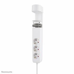 Neomounts DS22-840WH6 Desk socket with clamp and USB-C and USB-A ports - Quick charge 