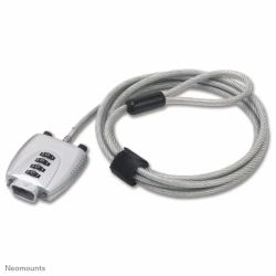 Neomounts NSVGALOCK Safety cable with lock - universal 