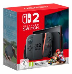 Nintendo Switch 2 + Mario Kart World portable game console 20.1 cm [7.9"] 256 GB Touchscreen Wi-Fi Black 
