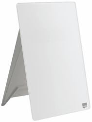Nobo Desktop Whiteboard Easel With Dry Erase Glass Surface 21,6x29,7cm 