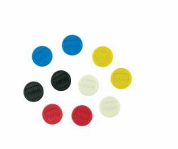 Nobo Magnetic Whiteboard Magnets 10 pack 24mm Coloured Magnets 
