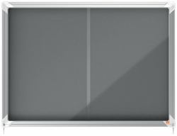 Nobo 1915336 insert notice board Indoor Grey Aluminium 