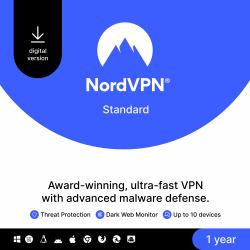 Nord Security NordVPN Standard 1 year[s] 