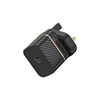 This 30W wall charger is powered by GaN technology, giving you higher efficiency by generating less heat and a form factor that is smaller than ever all while providing maximum power. Smart, safe and built to last. OtterBox Premium fast charge Wall Char