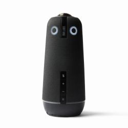 Owl Labs Meeting Owl 4+ 360-Degree, 4K Smart Video Conference Camera, Microphone and Speaker [Automatic Speaker Focus, Smart Zooming and Noise Equalising] 