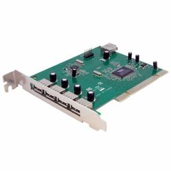 StarTech.com 7 Port PCI USB Card Adapter 