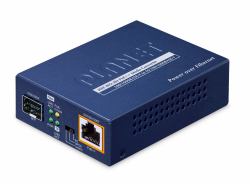 PLANET 1-Port 100/1000X SFP to network media converter Blue 