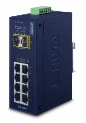 PLANET IGS-1020TF network switch Unmanaged Gigabit Ethernet [10/100/1000] Blue 