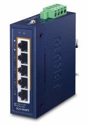 PLANET 10/100/1000T 802.3at PoE + Unmanaged Gigabit Ethernet [10/100/1000] Power over Ethernet [PoE] Blue 