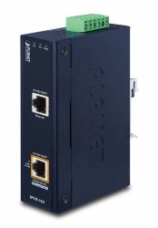 PLANET IPOE-162 network switch Gigabit Ethernet [10/100/1000] Power over Ethernet [PoE] Black 