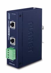 PLANET IPOE-162S network splitter Power over Ethernet [PoE] Blue 