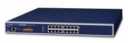 PLANET UPOE-800G network switch Managed Gigabit Ethernet [10/100/1000] Power over Ethernet [PoE] Blue 