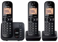 Panasonic KX-TGC223EB telephone DECT telephone Caller ID Black 