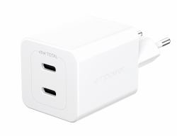 PanzerGlass empower™ by ® Turbo 45W Charger incl. 2 x USB-C | EU Plug | Silver White 