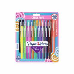 Papermate Flair Candy Pop Medium Capped gel pen Multicolour 24 pc[s] 