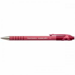 Papermate Flexgrip Ultra Red Clip-on retractable ballpoint pen Medium 12 pc[s] 