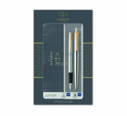 Parker 2093257 pen set Black, Chrome, Gold 2 pc[s] 