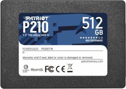 Patriot Memory P210 512 GB 2.5" Serial ATA III 