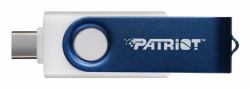 Patriot Memory Xporter X550 USB flash drive 32 GB USB Type-A / USB Type-C 3.2 Gen 1 [3.1 Gen 1] Blue, White 
