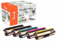 Peach PT844 toner cartridge 5 pc[s] Compatible Black, Cyan, Magenta, Yellow 