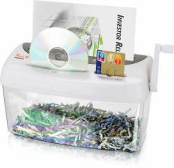 Peach PS300-21 paper shredder Cross shredding 21.6 cm Transparent, White 