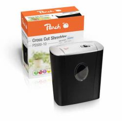 Peach PS500-10 paper shredder Cross shredding 72 dB 22 cm Black, Grey 