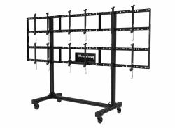 Peerless DS-C555-3X2 multimedia cart/stand Black Flat panel 