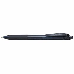 Pentel Energel X 1.0 Clip-on retractable pen Black 1 pc[s] 