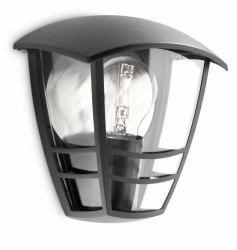 Philips by Signify Philips myGarden Creek Wall Light 60W E27 No-bulb 