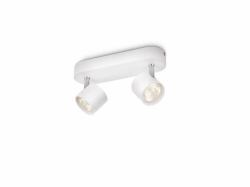 Philips by Signify Philips Dimmable LED Star Ceiling/Wall Spotlight 2x 11.5W 