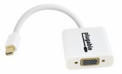 Plugable Technologies Mini DisplayPort [Thunderbolt 2] to VGA Adapter - Supports Mini-DisplayPort Equipped Mac, Windows, Linux Systems to VGA Displays up to 1920x1080, Active - Driverless 