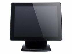 Poindus 15" Display w/ P-CAP Touch - VGA/DVI Signal & Stand - Warranty: 24M