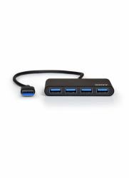 Port Designs 900121 interface hub USB 3.2 Gen 1 [3.1 Gen 1] Type-A 5000 Mbit/s Black 