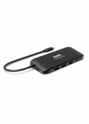 Port Designs 901913 interface hub USB 2.0 Type-C 5000 Mbit/s Black 