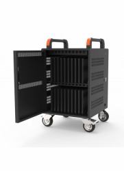 Port Designs 901973 portable device management cart/cabinet Portable device management cabinet Black 