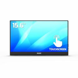 Port Designs 902101T computer monitor 39.6 cm [15.6"] 1920 x 1080 pixels Full HD LCD Touchscreen Black 