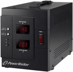 PowerWalker AVR 3000/SIV voltage regulator 230 V Black 