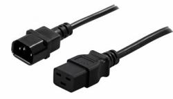 PowerWalker 91010040 power cable Black C14 coupler C19 coupler 