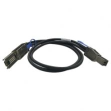 QNAP CAB-SAS20M-8644-8088 Serial Attached SCSI [SAS] cable 2 m Black, Metallic 