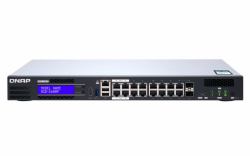QNAP QGD-1600P Managed Gigabit Ethernet [10/100/1000] Power over Ethernet [PoE] 1U Black, Grey 