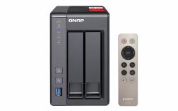 QNAP TS-251+ NAS Tower Intel® Celeron® J1900 2 GB DDR3L 0 TB QNAP QTS Grey 
