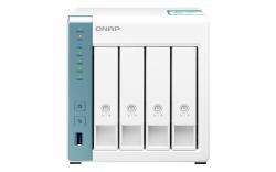 QNAP TS-431K NAS/storage server Tower Annapurna Labs Alpine AL-214 1 GB DDR3 0 TB QNAP Turbo System White 