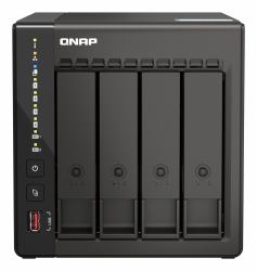 QNAP TS-453E NAS Tower Intel® Celeron® J6412 8 GB 0 TB QNAP QTS Black 