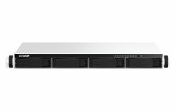 QNAP TS-464eU NAS Rack [1U] Intel® Celeron® N5095 8 GB DDR4 0 TB QNAP Turbo System Aluminium, Black 